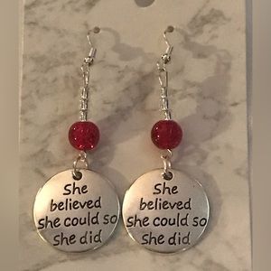 Inspirational Earrings